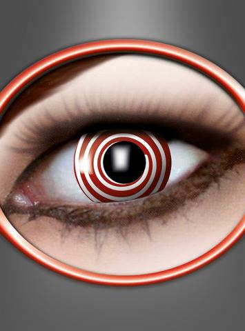 Kontaktlinsen Rote Spirale