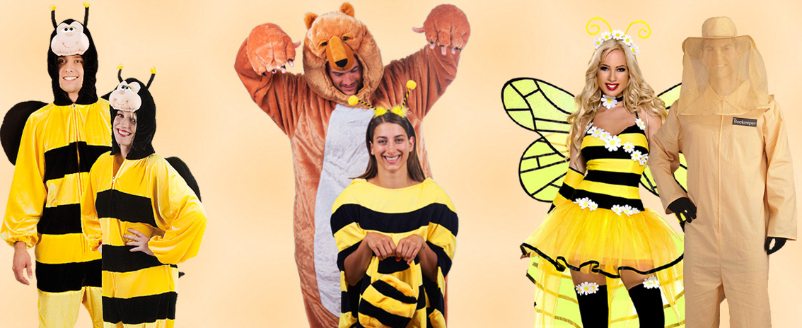 Biene als Paarkostüm