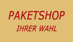 Paketshop Ihrer Wahl