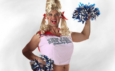 Men in women's clothing