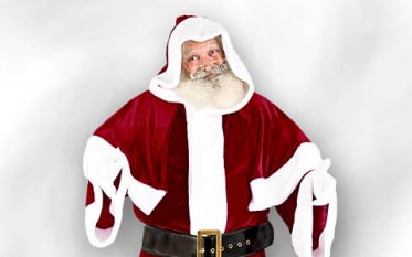 Weihnachtskostüm Weihnachtsmann Mantel Kostüm-Set 