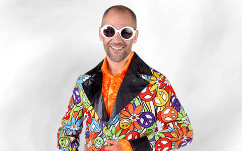 60s 70s hippie costume men