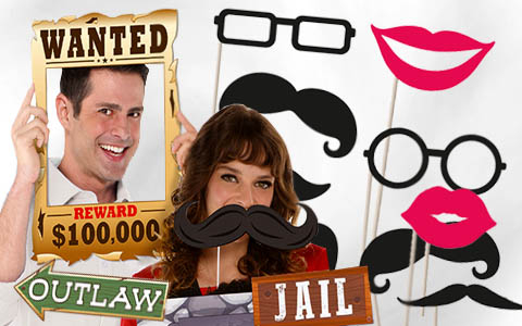 Photo booth props