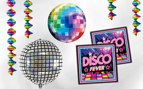 Kategoriebild der Kategorie “Disco Party-Deko”
