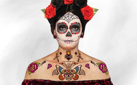 Kategoriebild der Kategorie “Halloween Tattoos”
