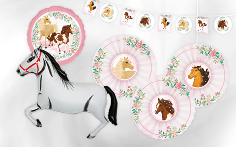 Kategoriebild der Kategorie “Pferde Party-Deko”