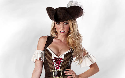 category image of the category “Pirate costume women”