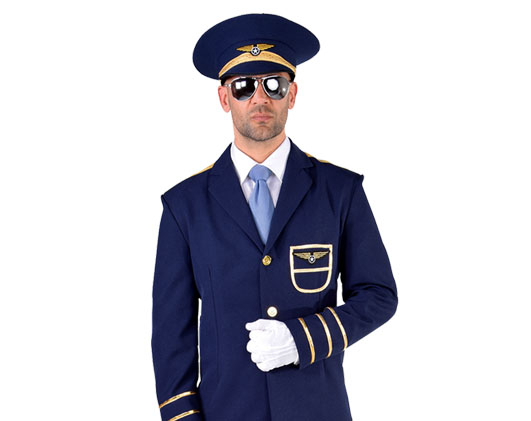 Pilot Kostüme Karneval Alltagshelden Verkleidung