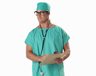 Arzt Kostüm Alltagshelden Fasching Erwachsene