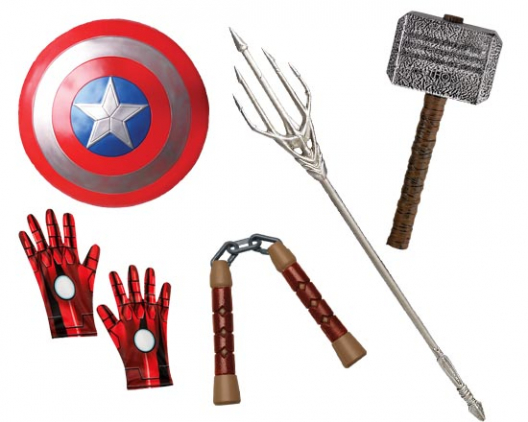 Karneval Superhelden Zubehör für Kostüme
