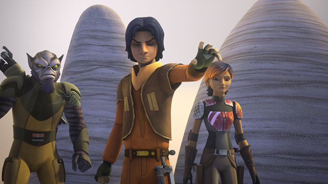 Ezra, Zeb und Sabine Ezra, Zeb und Sabine