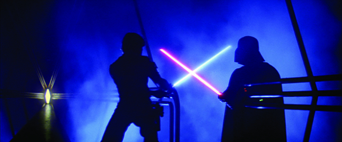 Luke Skywalker und Darth Vader Luke Skywalker und Darth Vader