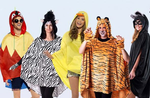 Ponchos fürs Tierkostüm- Kostümpalast