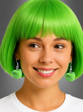 Apfel Ohrhänger Modeschmuck 