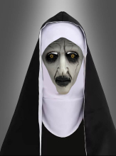 Horror nun full face mask 