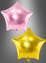 Folienballon Sternform 48 cm Partydeko 