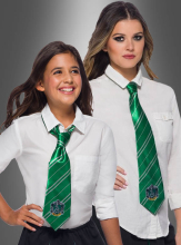 Slytherin Krawatte Harry Potter grün  Slytherin Krawatte Harry Potter grün