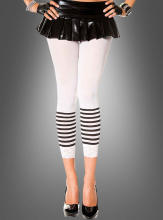 Capri Leggings mit Streifen  Capri Leggings mit Streifen