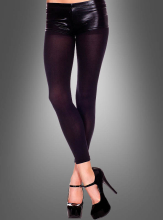 Schwarze Leggings  Schwarze Leggings