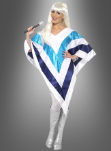 70er Popsängerin Poncho  70er Popsängerin Poncho