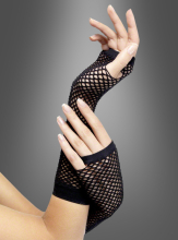Black fishnet gloves  Black fishnet gloves