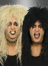 Adult  Heavy Metal Rockstar wig  Adult  Heavy Metal Rockstar wig