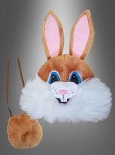 Bunny Set with Full Mask and Tail 