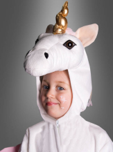 Zauberhaftes Plüsch Einhorn Kostüm deluxe  Zauberhaftes Plüsch Einhorn Kostüm deluxe