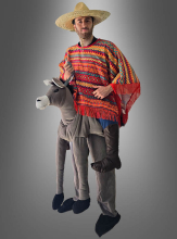 Mexican riding a Donkey Costume 