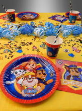 Paw Patrol Chase Tischdeko Set 65 Teile 