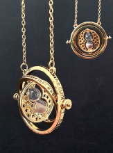 Magischer Zeitumkehrer Kette gold  Magischer Zeitumkehrer Kette gold