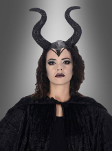 Deluxe Hörner dunkle Fee Kopfschmuck 