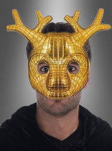 Squad Game Guest VIP Mask Deer gold 