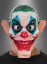 Horror Clown Joker Vollmaske 