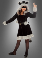 Cute Raccoon Girl Costume 
