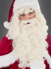 Santa Clause Beard and Wig deluxe 