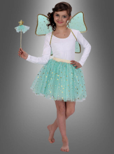 Fairy Set for Girls turquoise-gold 