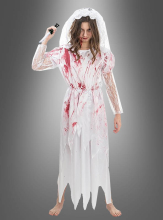 Bloody Bride Carmilla Kids Costume 