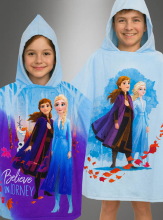Elsa Towel Poncho with Hood Frozen 