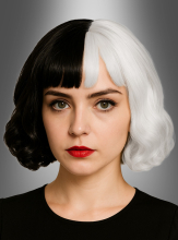 Cruel Girl Wig black and white  Cruel Girl Wig black and white