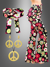 Schlaghose mit Zubehör Night Flower 