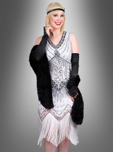 Deluxe 1920s Dresses Shirley fringed 