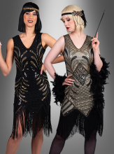 Glamorous Flapper Dress Vivian sequined  Glamorous Flapper Dress Vivian sequined