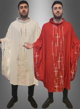 Priest Chasuble with Crosses 