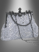 20s Sequin Handbag silver  20s Sequin Handbag silver