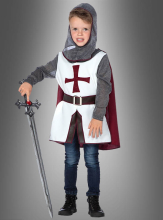 Tempelritter Kostüm Tristan für Jungen 