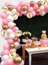 Pink Balloon Arch Decoration  Pink Balloon Arch Decoration