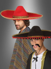 Sombrero Hut XXL Mexikaner ca. 55 cm Umfang 