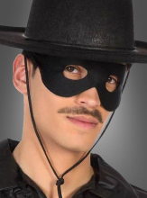 Black Bank Robber Eyel Mask 