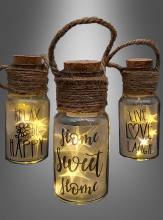 Bottle with Fairy Lights 